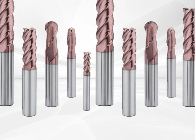 High-Hardness Carbide End Mills