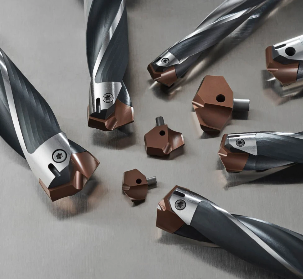 Modular replaceable-tip drilling system